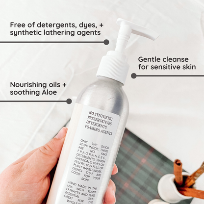 The Yellow Bird - Cinnamon Clove Liquid Hand Soap and Body Wash