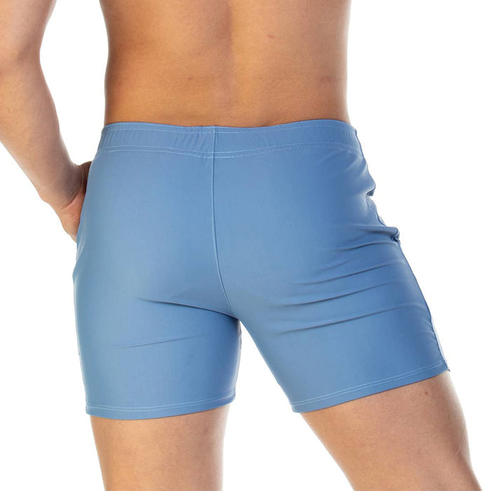 Traditional Blue Beachwear vista posterior de Gigo Underwear
