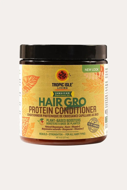 TROPIC ISLE LIVING JAMAICAN BLACK CASTOR OIL PROTEIN CONDITIONER 8oz - BSW BEAUTY CANADA