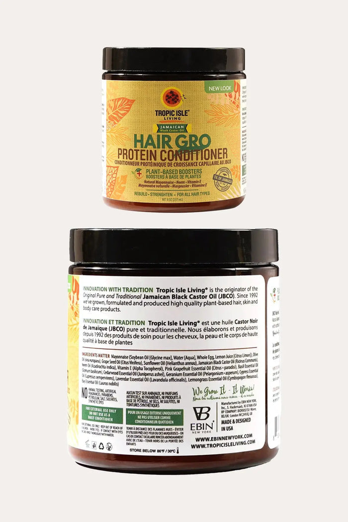TROPIC ISLE LIVING JAMAICAN BLACK CASTOR OIL PROTEIN CONDITIONER 8oz - BSW BEAUTY CANADA
