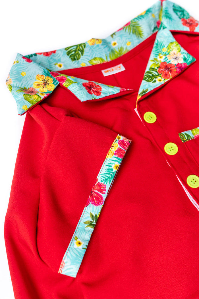 Tropical Pawred Polo