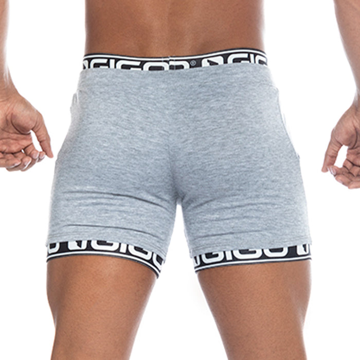 Tropixx Gray Short vista frontal de Gigo Underwear