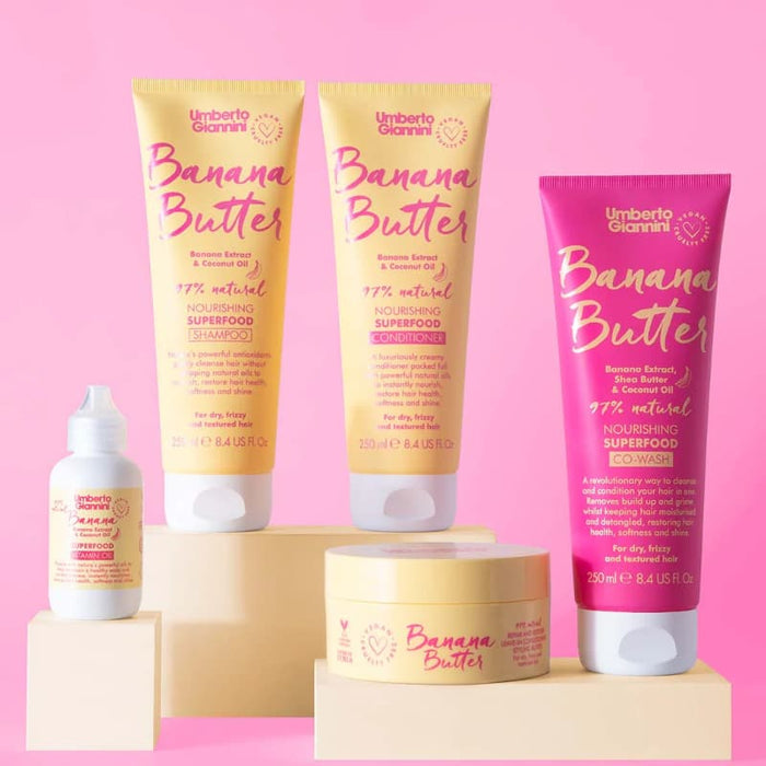Umberto Giannini Banana Butter Superfood Conditioner