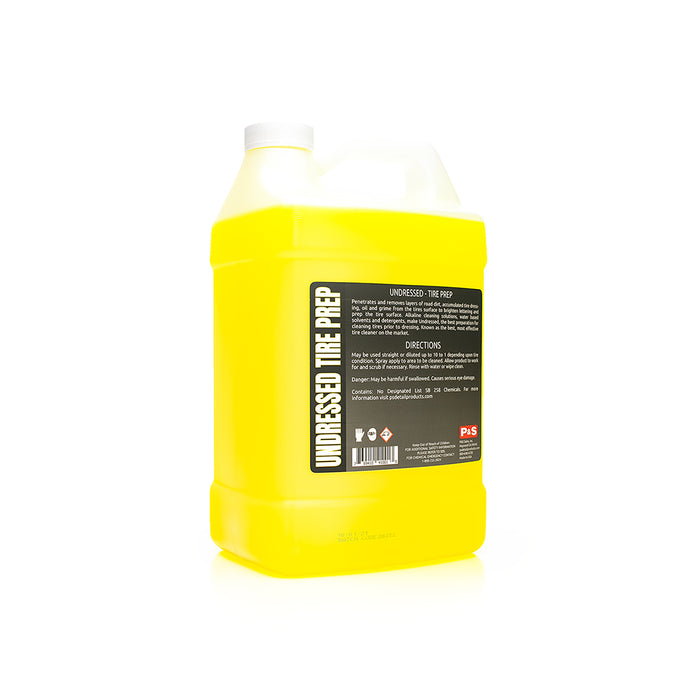 P&S Undressed 1 Gallon label on a white background.