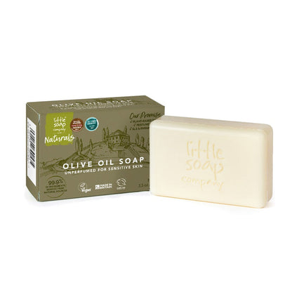 Unperfumed Pure Olive Soap Bar for Sensitive Skin 100g