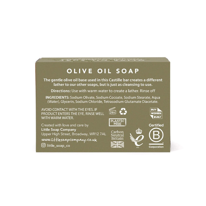 Unperfumed Pure Olive Soap Bar for Sensitive Skin 100g