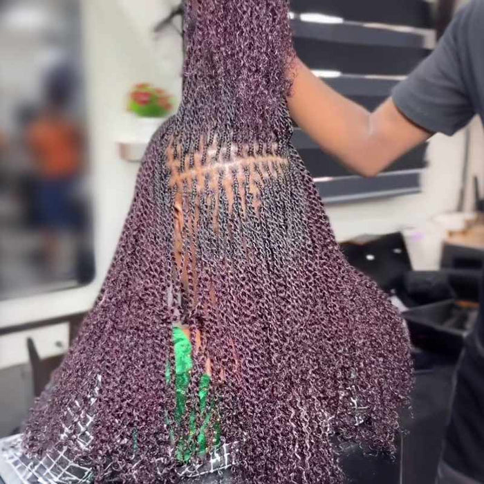 US Only|QVR #1B/99J Afro kinky Bulk Human Hair