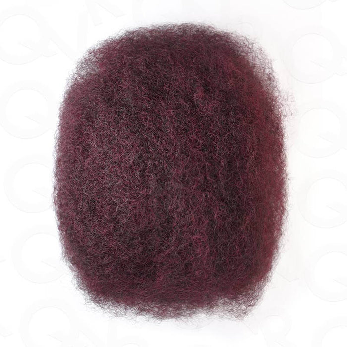qvr dark mixed 99j afro kinky bulk hair human hair extensions