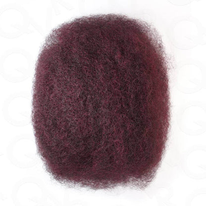 qvr dark mixed 99j afro kinky bulk hair human hair extensions
