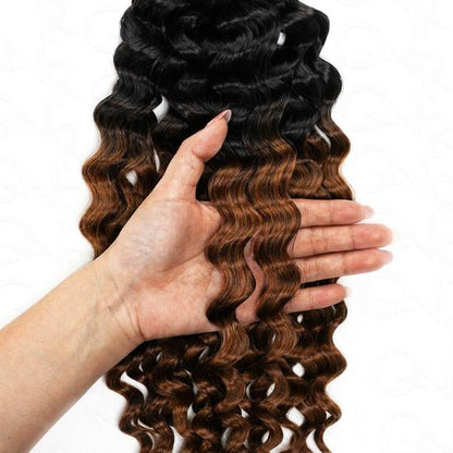 No Split Ends Crochet Hair Ombred Colored