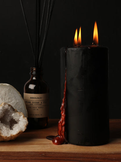Vampire Tears Pillar Candle 15 cm | One Colour-Image 1