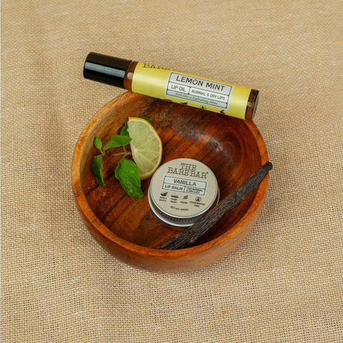 Vanilla & Lemon Mint Lip Care Combo