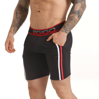 Versatil Red Short vista frontal de Gigo Underwear