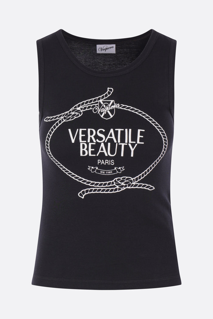 Versatile Beauty tank top in cotton