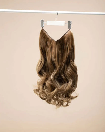 Light Brown with Blonde Highlights / 14 in