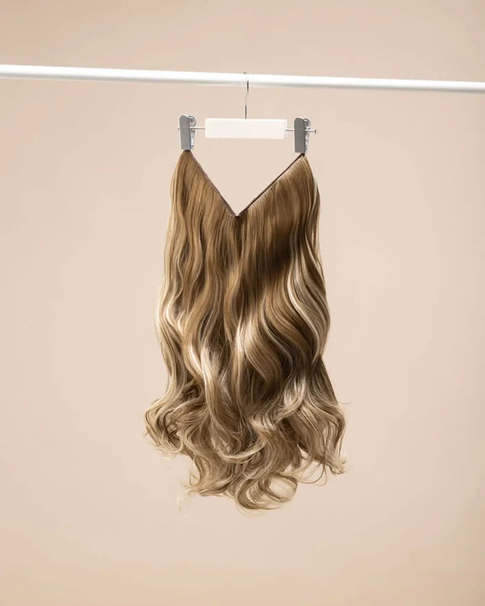 Light Brown with Platinum Highlights / 14 in