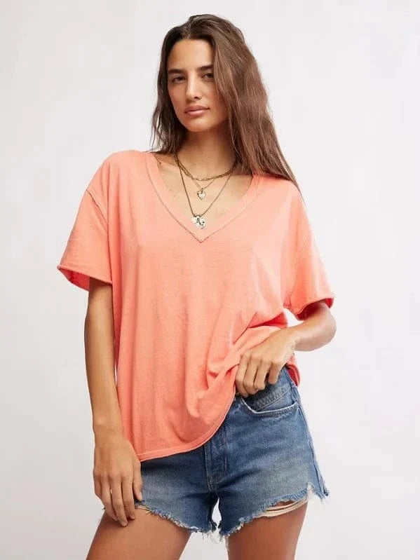 We The Free Nina V-Neck Tee