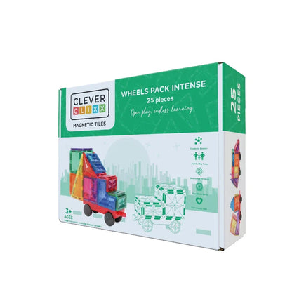 Cleverclixx - Wheels Pack Intense - 25 Pieces