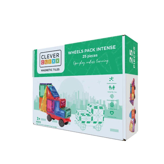 Cleverclixx - Wheels Pack Intense - 25 Pieces