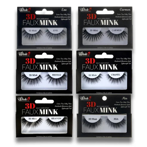 WINK O 25mm 3D Faux Mink Eyelash - M003