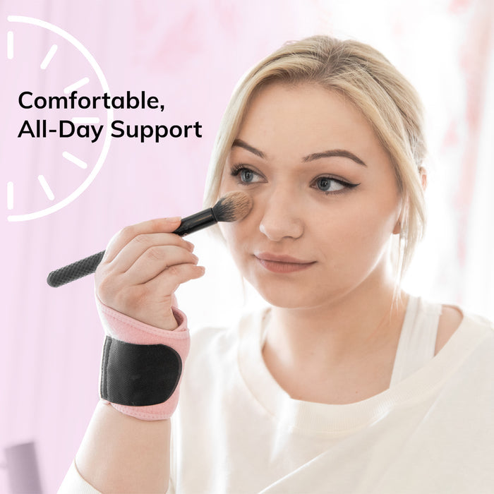 The mommy hand wrap is comfortable and supportive for all day pain wrist pain relief during and after pregnancy