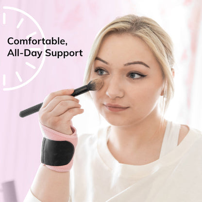 The mommy hand wrap is comfortable and supportive for all day pain wrist pain relief during and after pregnancy