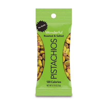 Wonderful Pistachios No Shells Variety Pack 0.75 oz - 21 pk