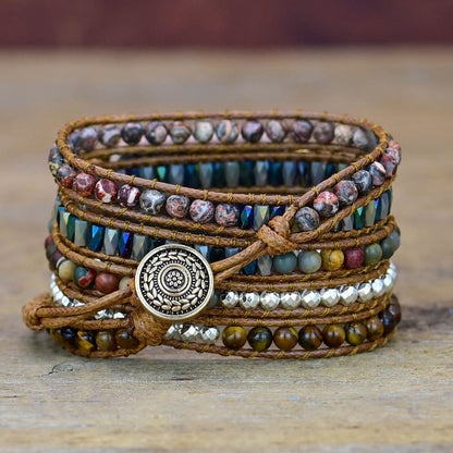 Woodsy Sage Bohemian Wrapsody Bracelet Band For Apple Watch