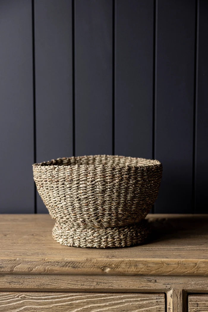 Woven Seagrass Bowl - Magnolia Lane co. Home + Garden + Gift