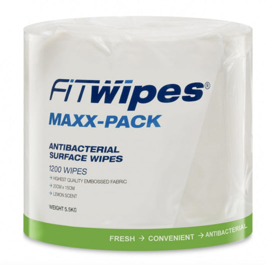 WOW Wipes FiT Wipes Antibacterial Surface Wipes