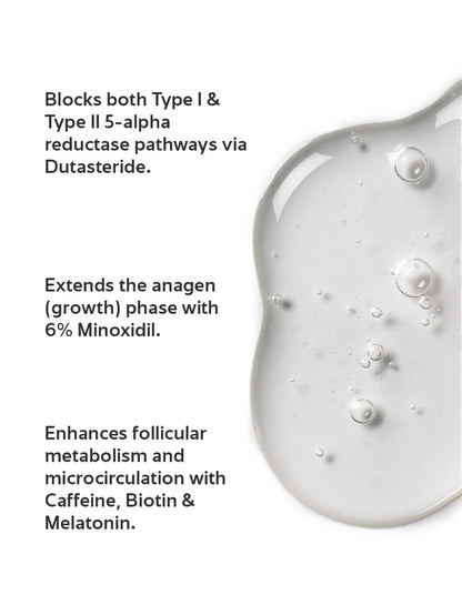 Product with text detailing its ingredients and benefits on a white background