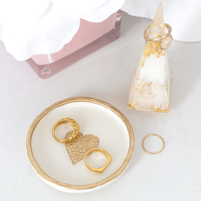 YFL Art & Home Decor - Heart - Ring Dish