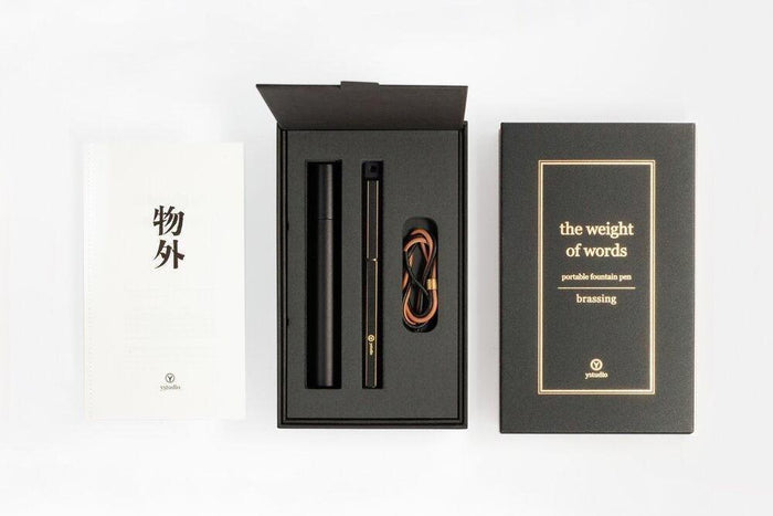 Ystudio Brassing - Brass Portable Fountain Pen