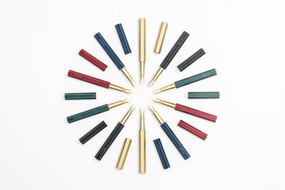 Ystudio Classic Revolve Fountain Pen - Brass