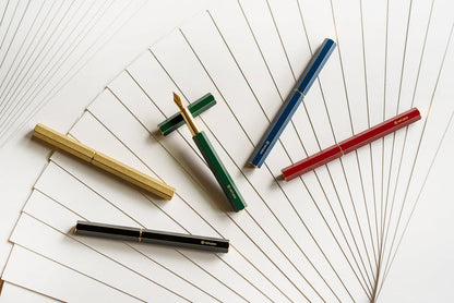 Ystudio Classic Revolve Fountain Pen - Brass