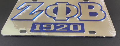 Zeta License Plates