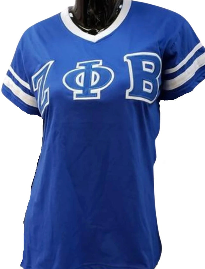Zeta V-neck Stripe Shirt